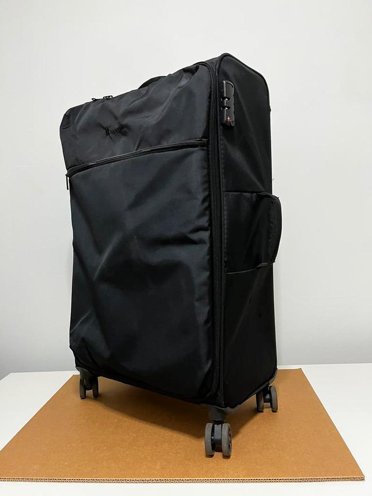 it luggage, medium reiskoffer, 92 L (zwart), Handtassen en Accessoires, Koffers, Zo goed als nieuw, Zacht kunststof, 70 cm of meer