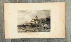 The Castle of Chillon 1832 J.D. Harding, Antiek en Kunst, Ophalen of Verzenden