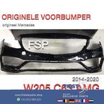 W205 C63 AMG VOORBUMPER Mercedes C Klasse 2014-2021 ORIGINEE, Gebruikt, Ophalen of Verzenden, Bumper, Mercedes-Benz