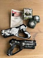 Light battle lasergun set van 2 + 2 targets, Ophalen of Verzenden, Zo goed als nieuw
