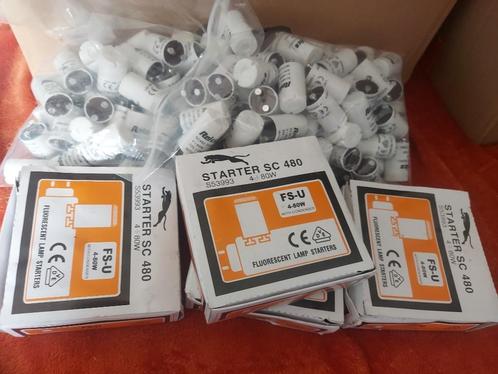 FS-U 4-80W TL-starters met condensator – NIEUW, Hobby en Vrije tijd, Elektronica-componenten, Nieuw, Ophalen of Verzenden