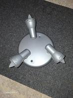 Plafondverlichting 3 spots E14, Huis en Inrichting, Ophalen, Gebruikt, Metaal of Aluminium, Led