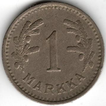 Finlande : 1 Markka 1930 KM#30 Ref 14661