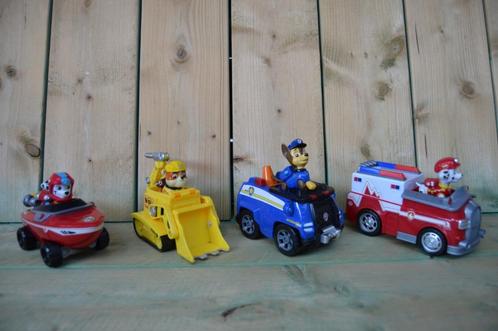 Paw patrol auto's met bestuurders, Kinderen en Baby's, Speelgoed |Speelgoedvoertuigen, Gebruikt, Ophalen of Verzenden