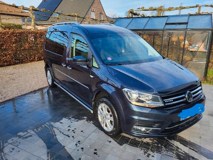 VW Caddy Maxi - DSG - 7 zit, Auto's, Volkswagen, Particulier, Caddy Maxi, Adaptive Cruise Control, Airbags, Bluetooth, Boordcomputer