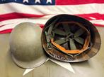 US M1 helm met westinghouse liner, Verzamelen, Militaria | Tweede Wereldoorlog, Ophalen of Verzenden