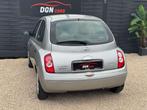 Nissan Micra 1.2i 16v Visia Plus (bj 2006, automaat), Auto's, Nissan, Automaat, Stof, Gebruikt, Zwart