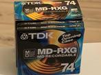 7 disques MiniDisc TDK MD-RXG 74 dans emballage non ouvert, TV, Hi-fi & Vidéo, Enlèvement ou Envoi