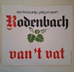 Oude grote sticker brouwerij Rodenbach Roeselare 1977, Ophalen of Verzenden