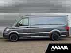 MAN TGE 35 2.0 3.180 180PK 4x4 Automaat OFFROAD LED Sperdiff, Auto's, Bestelwagens en Lichte vracht, Automaat, Stof, Zwart, 4 cilinders