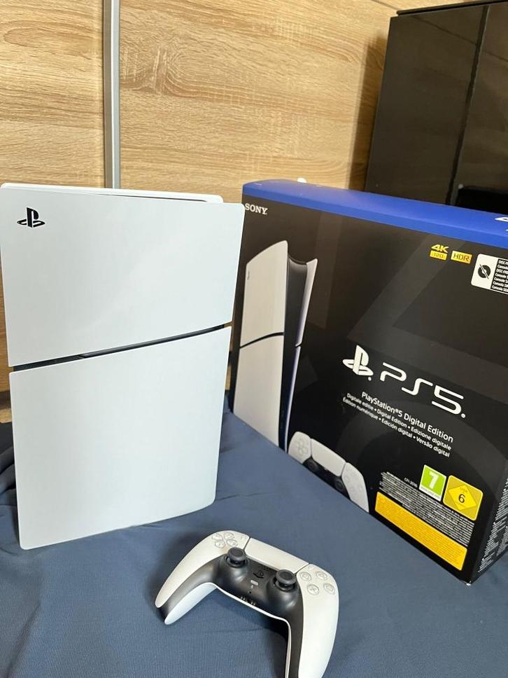 PS5 Digital (Slim) 825GB NIEUW 2 WEKEN GELEDEN GEKOCHT NIEUW, Games en Spelcomputers, Spelcomputers | Sony PlayStation 5, Nieuw