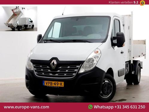 Renault Master T35 2.3 dCi E6 165pk Kipper dubbel lucht Trek, Auto's, Bestelwagens en Lichte vracht, Bedrijf, ABS, Airconditioning