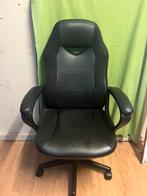 Bureau stoel, Ophalen, Zwart, Zo goed als nieuw, Gaming bureaustoel
