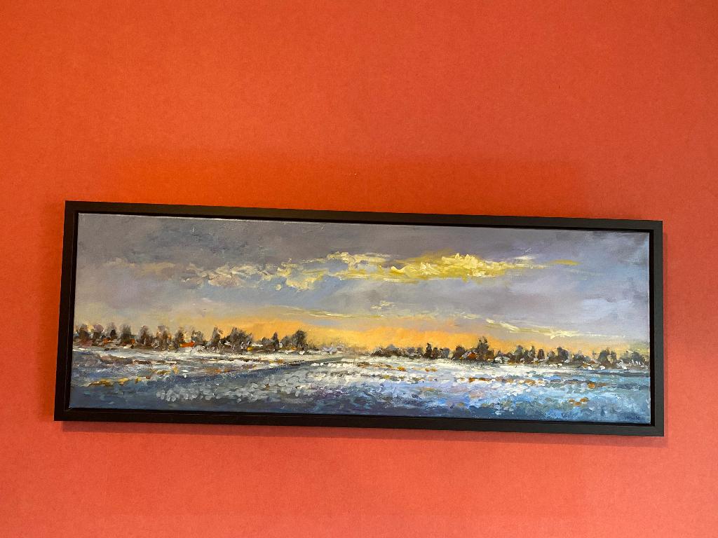 Moderne landschapsschilderkunst, Antiek en Kunst, Kunst | Schilderijen | Modern, Ophalen