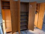 Driedubbele kleerkast jaren 70, Antiek en Kunst, Antiek | Meubels | Kasten, Ophalen