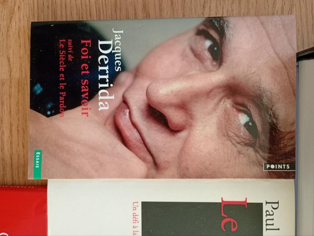 Derrida, Foi et Savoir, Ophalen