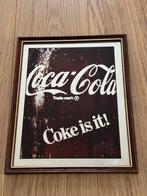 Vintage spiegel Coca-Cola, Huis en Inrichting, Woonaccessoires | Spiegels, Ophalen, Minder dan 50 cm, Zo goed als nieuw, Minder dan 100 cm