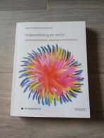 Studieboek Hulpverlening en Recht, Boeken, Studieboeken en Cursussen, Ophalen of Verzenden, Zo goed als nieuw, Hogeschool