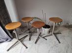 Tabouret vintage 4, Antiek en Kunst, Ophalen of Verzenden