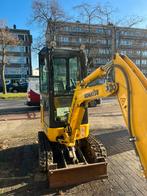 Komatsu minigraver 155 uren, Ophalen