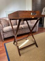 Dientafel/bijzettafel in eik, Huis en Inrichting, Tafels | Bijzettafels, Ophalen, Zo goed als nieuw, 75 cm of meer, 60 cm of meer