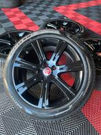 4 Jantes 5x108 Jaguar 18" 245/45/18 Pirelli, Ophalen of Verzenden