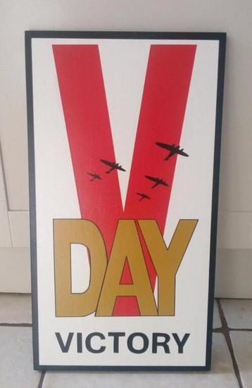 US WW2: Decoratief paneel van de Dag van de Overwinning beschikbaar voor biedingen