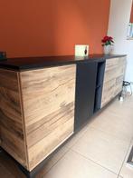 Meuble bar + buffet : très bon état, Maison & Meubles, Armoires | Buffets, 25 à 50 cm, Avec porte(s), 150 à 200 cm, Comme neuf