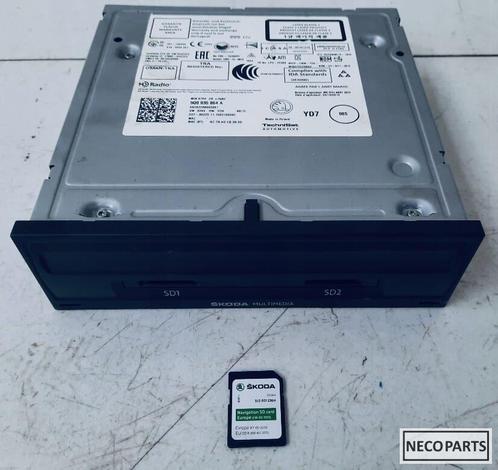 SKODA SUPERB NAVIGATIE NAVIGATIESYSTEEM 5Q0035864A 2015-, Auto diversen, Autonavigatie, Gebruikt, Ophalen of Verzenden