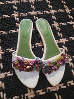 Mules plates exit taille 39 y2k, Porté, Blanc, E(x)it, Sandales et Mûles