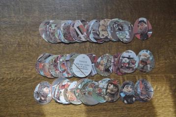 MONTY 82 VERSCHILLENDE STICKERS PAULUS DE BOSKABOUTER, Enlèvement ou Envoi, Comme neuf, Plusieurs autocollants