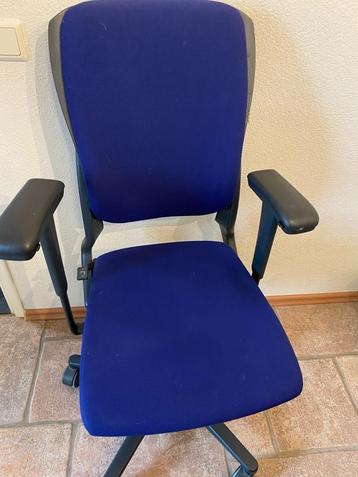 Chaise de bureau Ahrend 230, Enlèvement, Utilisé, Bleu, Chaise de bureau