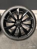 21'' originele Tesla Model S Turbine velgen + banden 5x120, Auto-onderdelen, Gebruikt, 265 mm, Banden en Velgen, Personenwagen