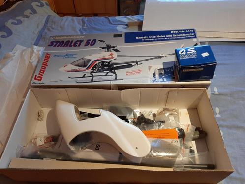 starlet 50 heim graupner, Hobby en Vrije tijd, Modelbouw | Radiografisch | Helikopters en Quadcopters, Nieuw, Helikopter, Nitro