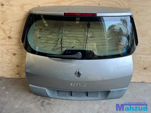 RENAULT SCENIC 2 TEC99 GRIJS achterklep 2004-2009, Auto-onderdelen, Carrosserie, Achterklep, Renault, Achter, Gebruikt, Ophalen of Verzenden