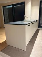Keukeneiland + inductie + dampkap + vaatwas, Huis en Inrichting, Keuken | Complete keukens, Ophalen, Nieuw, Wit