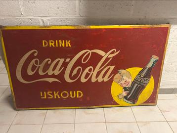 Emaille bord Coca Cola beschikbaar voor biedingen