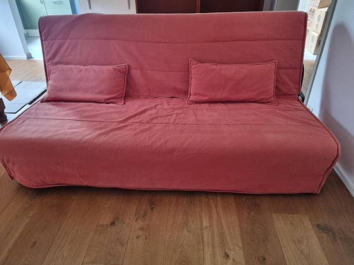 Canapé convertible IKEA Beddinge Lovas (3pl/2pl), Huis en Inrichting, Slaapkamer | Slaapbanken, Gebruikt, 140 cm, 200 cm, Tweepersoons