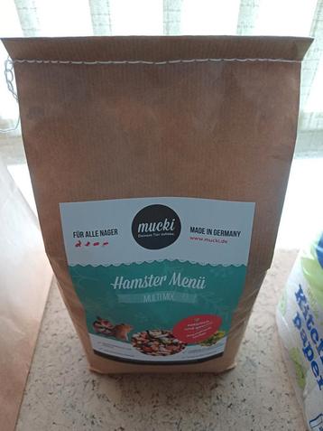 Hamster voeding 1,5kg Mucki beschikbaar voor biedingen