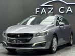 Peugeot 508 SW 1.6 BlueHDi Allure * 1ER PROP + CAMERA + TVA, Autos, Cuir, Argent ou Gris, Achat, Entreprise