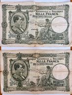 Billets Belgique Mille Francs Deux cents Belgas 1932/1933, Enlèvement ou Envoi, Belgique