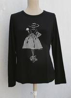 Splendide Tshirt à longues manches noir Caroline Biss T40, Vêtements | Femmes, T-shirts, Neuf, Taille 38/40 (M), Enlèvement ou Envoi