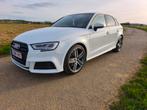 Audi A3 Sportback 1.5TFSI 150 pk volledige S-lijn, Auto's, Audi, Zwart, Zwart, Leder, Particulier