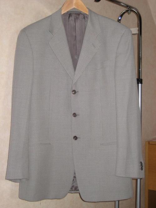 Stijlvolle zomerblazer Giorgio Armani - maat 50, Kleding | Heren, Kostuums en vesten, Zo goed als nieuw, Maat 48/50 (M), Blauw