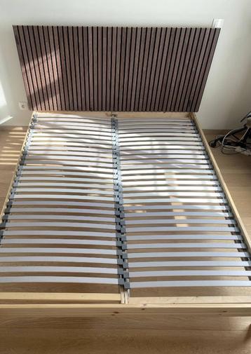 Lit IKEA TARVA double (160x200) modifié + sommiers beschikbaar voor biedingen