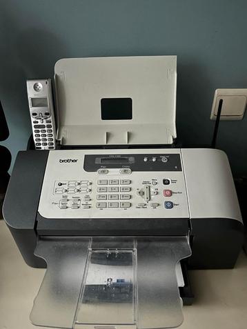 Fax - Telefoon Brother 1560, Telecommunicatie, Ophalen, Zo goed als nieuw, Fax-Telefoon combi