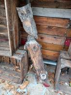 Houtbeeld uil, Huis en Inrichting, Ophalen