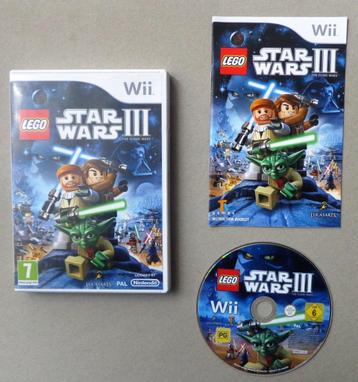 LEGO Star Wars 3 the Clone Wars voor de Nintendo Wii  beschikbaar voor biedingen