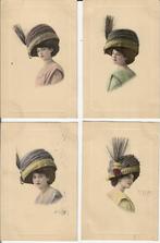 postkaarten hoeden, Enlèvement ou Envoi, Avant 1920, Affranchie, Costume traditionnel