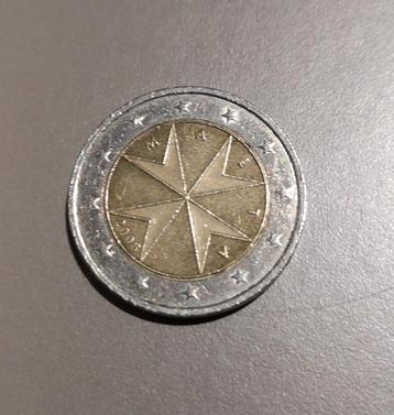 2 euromunten 2€ Malta 